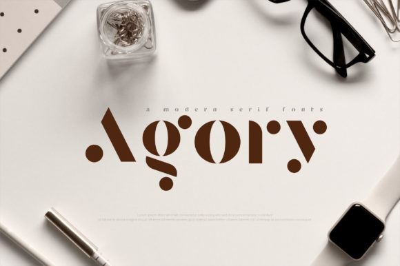 Agory: The Bold Display Font for Eye-Catching Campaigns