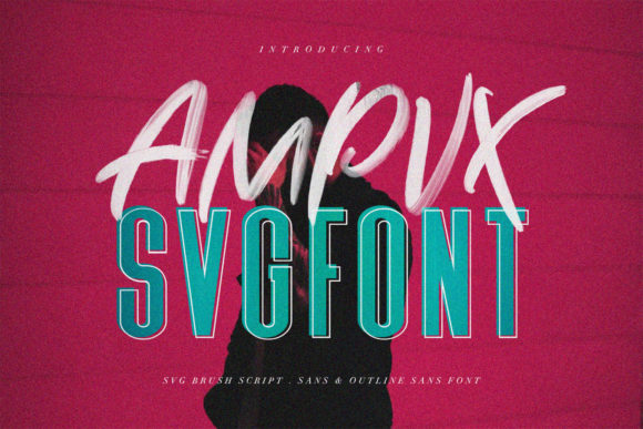 Ampvx: A Handcrafted Brush Font for Editorial Charm