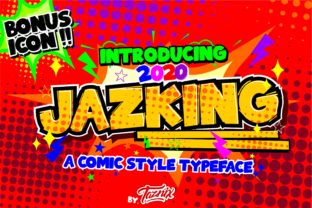 Boost Your Brand with Jazking: A Fun and Bold Display Font