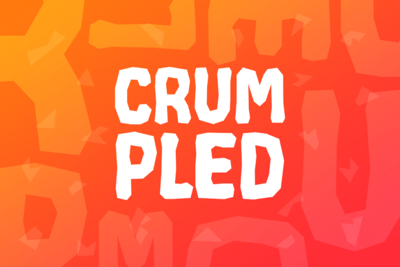 Boost Your Campaign with Crumpled: A Bold Display Font