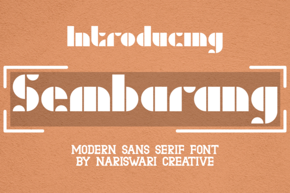 Boost Your Campaign with Sembarang: A Bold Display Font