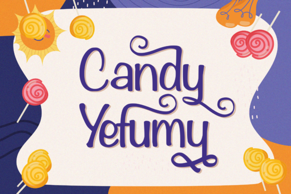 Candy Yefumy: A Playful Display Font for Engaging Web Designs