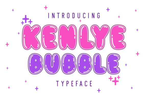 Discovering Kenlye Bubble: A Playful Display Typeface