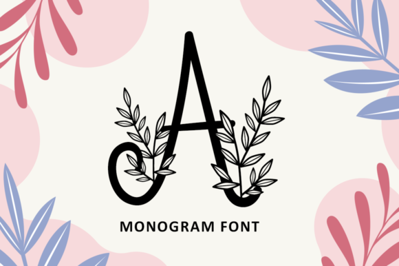 Enhance Your Brand with Foliage Monogram Font