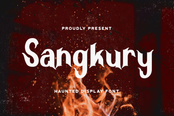 Enhance Your Campaign with Sangkury, the Spooky Display Font