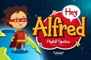Hey Alfred: A Playful Font for Creative Makers