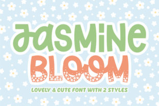 Jasmine Bloom: A Bold and Charming Display Font for Web Design