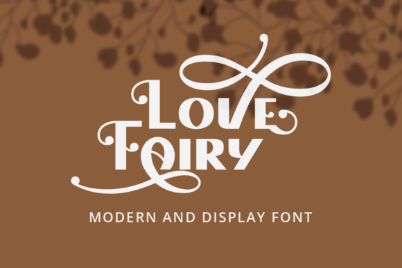 Love Fairy: A Graceful Display Font for Editorial Charm