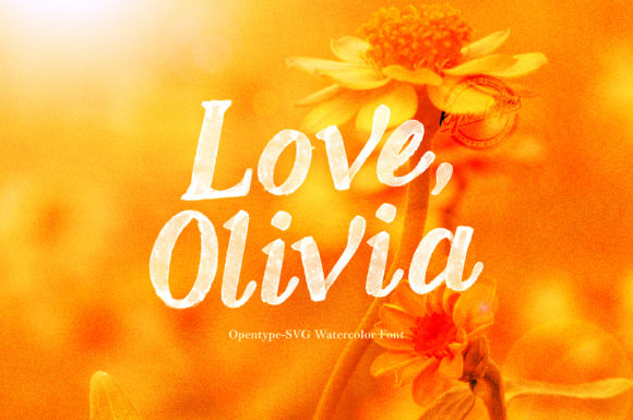 Love, Olivia: A Charming Font for Creative Makers