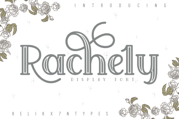 Rachely: Elevate Your Editorial Design with This Eye-Catching Display Font
