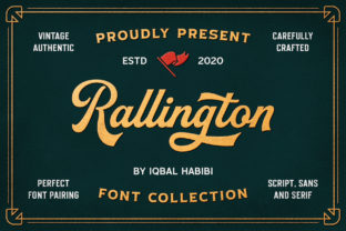 Rallington: A Playful Display Font for Engaging Visuals