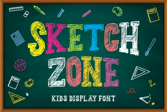 Sketch Zone: A Unique Display Font for Your Brand