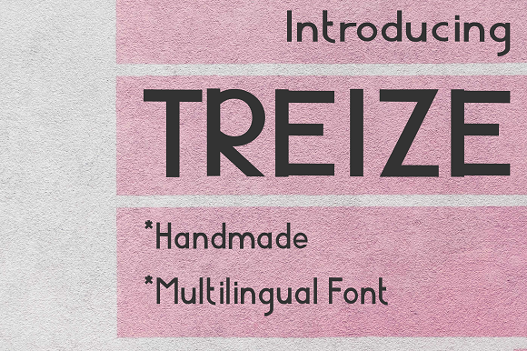Stand Out with Treize: A Bold Display Font for Marketers