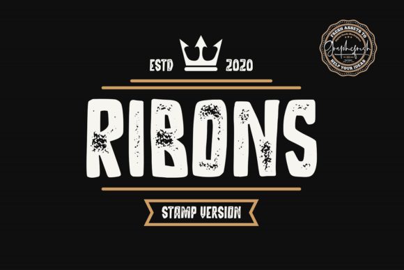 Transform Your Brand with Ribons: A Bold Display Font