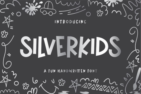 Transform Your Brand with Silverkids: A Charming Handwritten Font