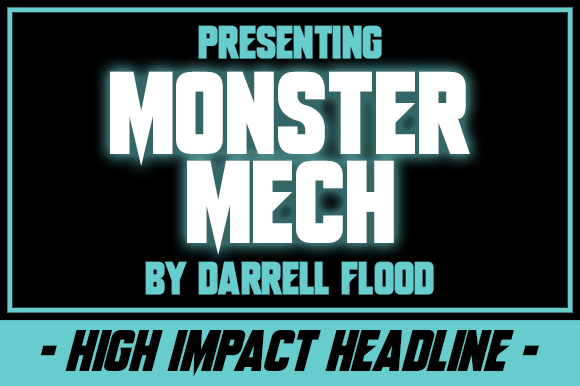 Unleash Creativity with Monster Mech Font