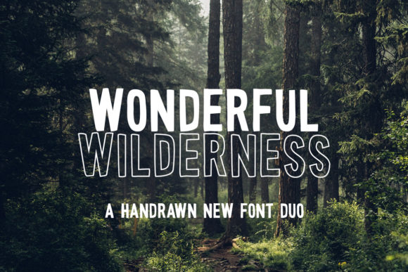 Wonderful Wilderness: A Bold Font for Your Brand's New Look